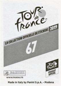 2019 Panini Tour de France #67 Felix Großschartner Back